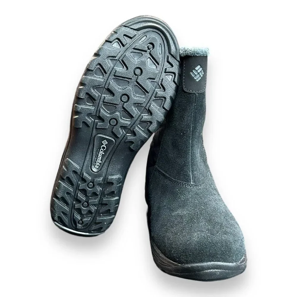 Columbia Womens Ice Maiden Slip II Snow‎ Boot Black Size 8 M